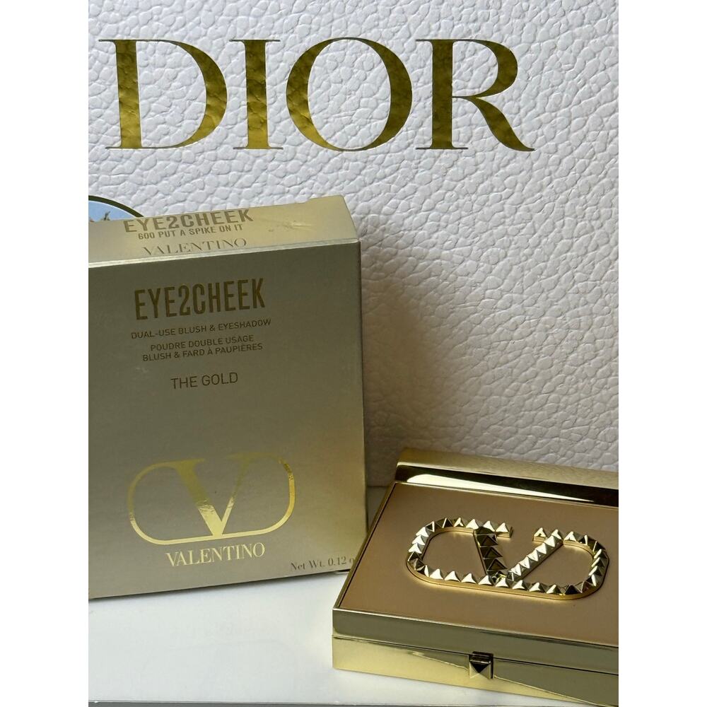 Valentino Eye2Cheek Blush & Eyeshadow - 600A PUT A SPIKE ON IT - New in Box - Picture 5 of 7